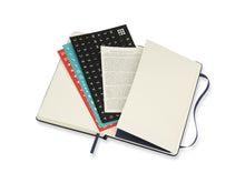 Load image into Gallery viewer, Moleskine 2020-2021 Weekly Notebook, 18 Month - Sapphire Blue Soft Cover