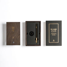 Load image into Gallery viewer, Ystudio Brassing Fountain Pen Desk