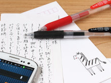 Load image into Gallery viewer, Zebra Sarasa Clip 0.4mm Gel Pens Set of 10