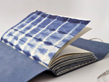 Load image into Gallery viewer, Shibori One of a Kind Leather Journal
