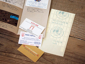 010 Double Sided Stickers TRAVELER'S Notebook - Both Sizes