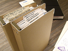 Load image into Gallery viewer, 011 Refill Storage Binder TRAVELER&#39;S Notebook - Regular Size
