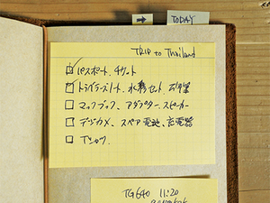 022 Sticky Notes TRAVELER'S Notebook - Regular Size