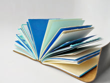 Load image into Gallery viewer, Cloudburst One of a Kind Leather Journal

