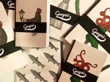 Load image into Gallery viewer, Surrealism Aristo Fish Notebook
