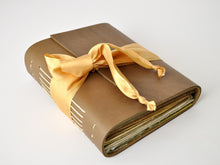 Load image into Gallery viewer, Wabi Sabi One of a Kind Leather Journal
