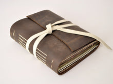 Load image into Gallery viewer, Birch One of a Kind Leather Journal
