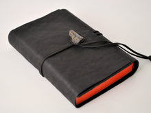 Load image into Gallery viewer, Leather Jeweled Notebook
