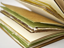 Load image into Gallery viewer, Wabi Sabi One of a Kind Leather Journal
