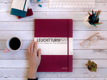 Load image into Gallery viewer, Leuchtturm 1917 Hardcover Notebook - Port Red
