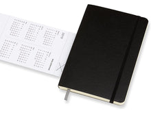Load image into Gallery viewer, Moleskine 2020-2021 Monthly Planner, 18 Month - Black Soft Cover
