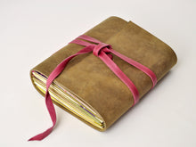 Load image into Gallery viewer, Drama Queen One of a Kind Leather Journal
