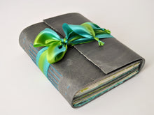 Load image into Gallery viewer, Coral Reef One of a Kind Leather Journal
