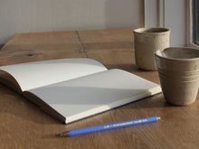 Load image into Gallery viewer, Notem UMA Flat Lay Notebook - Large Dark Blue
