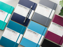 Load image into Gallery viewer, Leuchtturm 1917 Weekly Planner + Notebook 2021 - Metallic Silver
