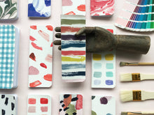 Load image into Gallery viewer, Angie A5 Canvas Notebook
