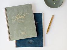 Load image into Gallery viewer, Velvet Notebook Sage

