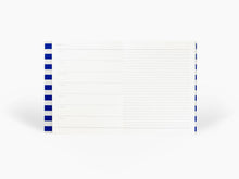 Load image into Gallery viewer, Notem UMA Lay Flat Paper Weekly Journal - Medium Bright Blue Stripes
