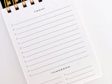 Load image into Gallery viewer, Luxe Noir To-Do Desk Pad
