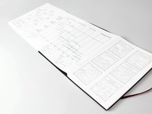 Load image into Gallery viewer, Yamazakura Accordion Notebook A4
