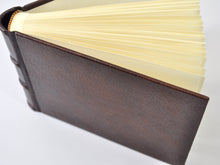 Load image into Gallery viewer, Amato 14 x 18 Handmade Italian Distressed Leather Photo Album

