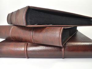 Archivo 18 x 18 Handmade Distressed Leather Photo Album