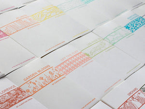Atlanta Letterpress Library Note Set