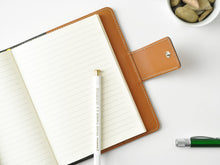 Load image into Gallery viewer, Bella Refillable Recycled Leather Journal
