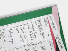 Load image into Gallery viewer, Papier Tigre Stoneto Weekly Desk Blotter
