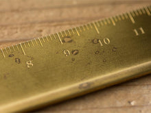 Load image into Gallery viewer, Brass Centimeter Ruler
