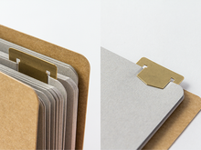 Load image into Gallery viewer, Brass Template Bookmark - Alphabet
