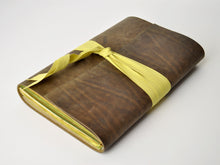 Load image into Gallery viewer, The Road Less Traveled One of a Kind Leather Journal
