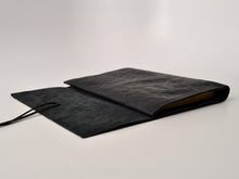 Load image into Gallery viewer, Leather Jeweled Pochette Notebook
