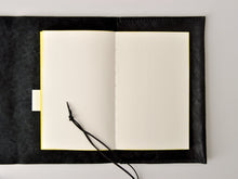 Load image into Gallery viewer, Leather Jeweled Pochette Notebook
