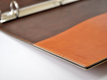 Load image into Gallery viewer, Chelsea Italian Leather 3 Ring Binder
