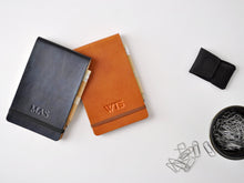 Load image into Gallery viewer, Chelsea Italian Leather Reporter Notebook
