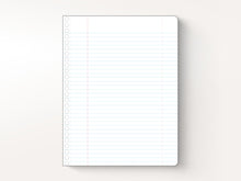Load image into Gallery viewer, Coilbound Kittens in Space Decomposition Book - Ruled Pages
