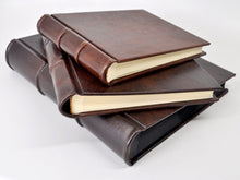 Load image into Gallery viewer, Doppio 10 x 12 Handmade Italian Distressed Leather Photo Album
