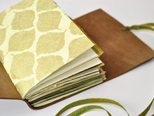 Load image into Gallery viewer, Dragonfly One of a Kind Leather Journal
