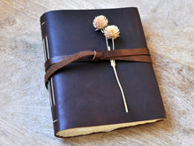 Load image into Gallery viewer, Dusty Road Handmade Leather Journal
