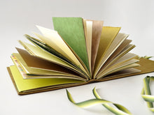 Load image into Gallery viewer, Majolica One of a Kind Leather Journal

