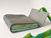 Load image into Gallery viewer, Coral Reef One of a Kind Leather Journal
