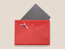 Load image into Gallery viewer, Wallaby Envelope Pouch - Lobster Red
