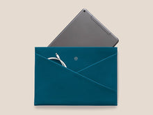 Load image into Gallery viewer, Wallaby Envelope Pouch - Petrol Blue
