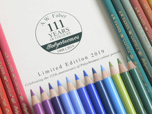 Load image into Gallery viewer, Faber Castell Polychromos 111th Anniversary Limited Edition Wood Colored Pencil Tin
