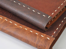 Load image into Gallery viewer, Handstitched Rustic Leather Notebook Cover
