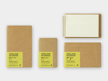 Load image into Gallery viewer, Traveler's Spiral Ring Notebook A6 Slim Paper Pocket
