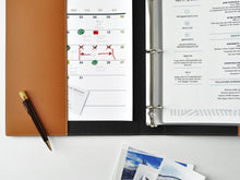 Load image into Gallery viewer, Italian Leather 3-Ring Binder
