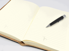 Load image into Gallery viewer, Jumbo Three Graces Leather Journal
