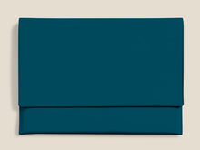 Load image into Gallery viewer, Leather Laptop Cache - Petrol Blue
